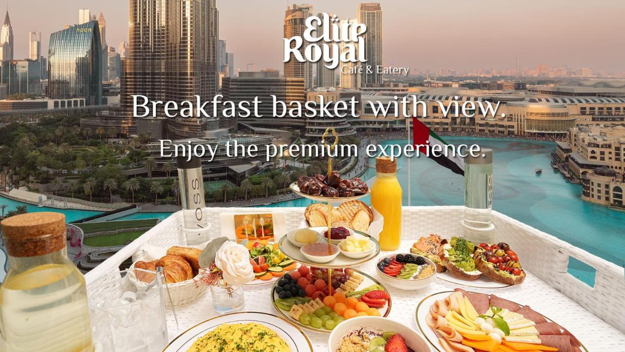 Elite Royal Apartment - Full Burj Khalifa & Fountain View - 2 Bedrooms And 1 Open Bedroom Without Partition Dubai Bagian luar foto