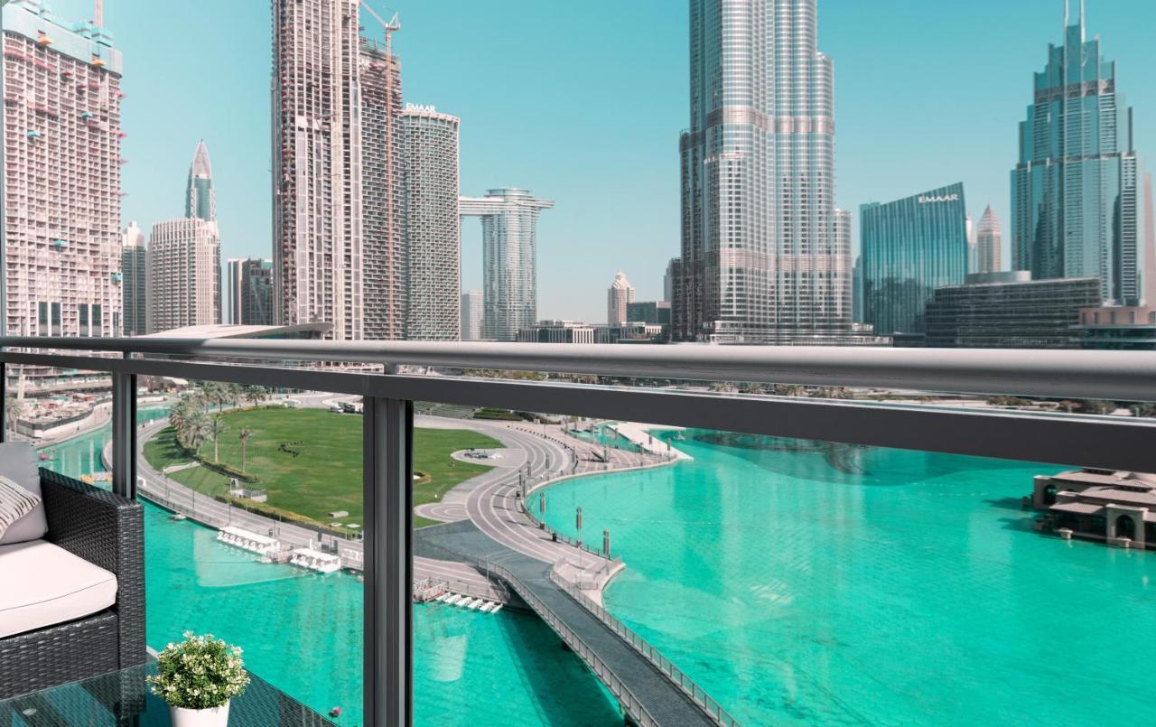 Elite Royal Apartment - Full Burj Khalifa & Fountain View - 2 Bedrooms And 1 Open Bedroom Without Partition Dubai Bagian luar foto