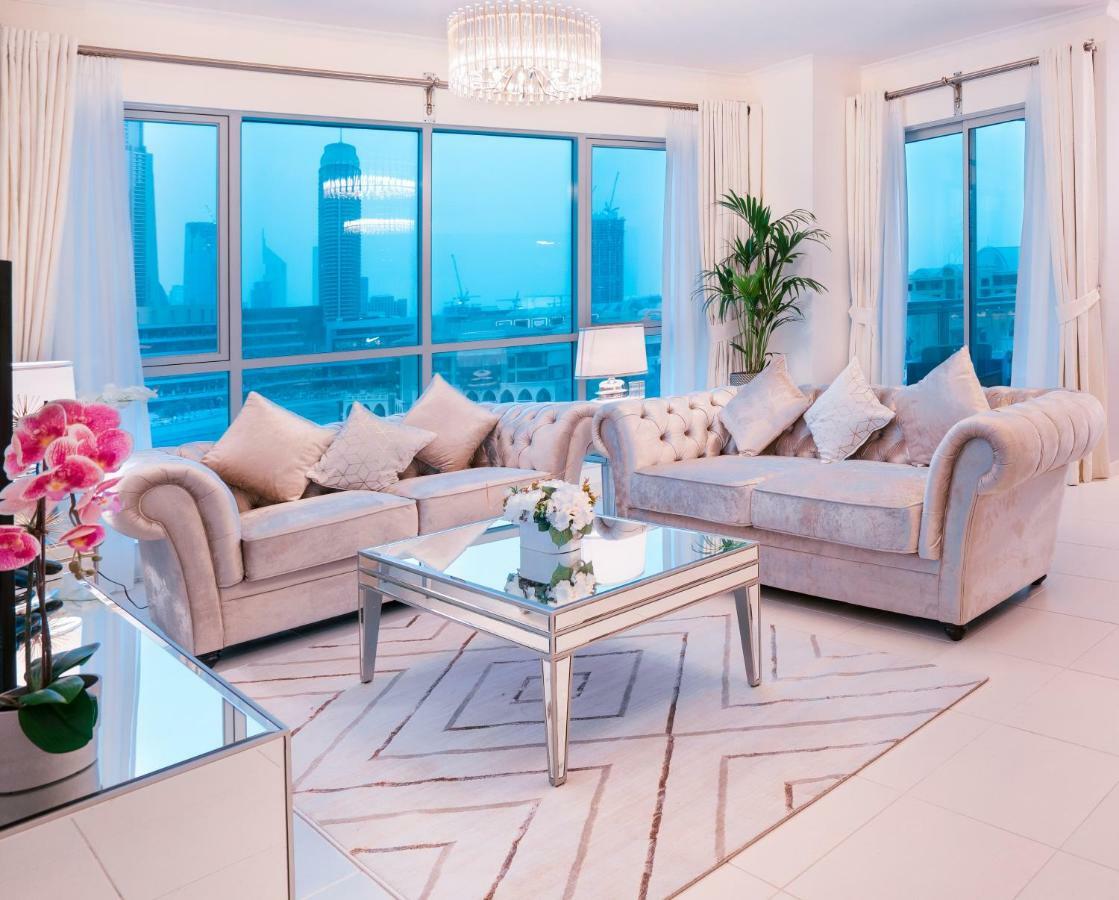 Elite Royal Apartment - Full Burj Khalifa & Fountain View - 2 Bedrooms And 1 Open Bedroom Without Partition Dubai Bagian luar foto