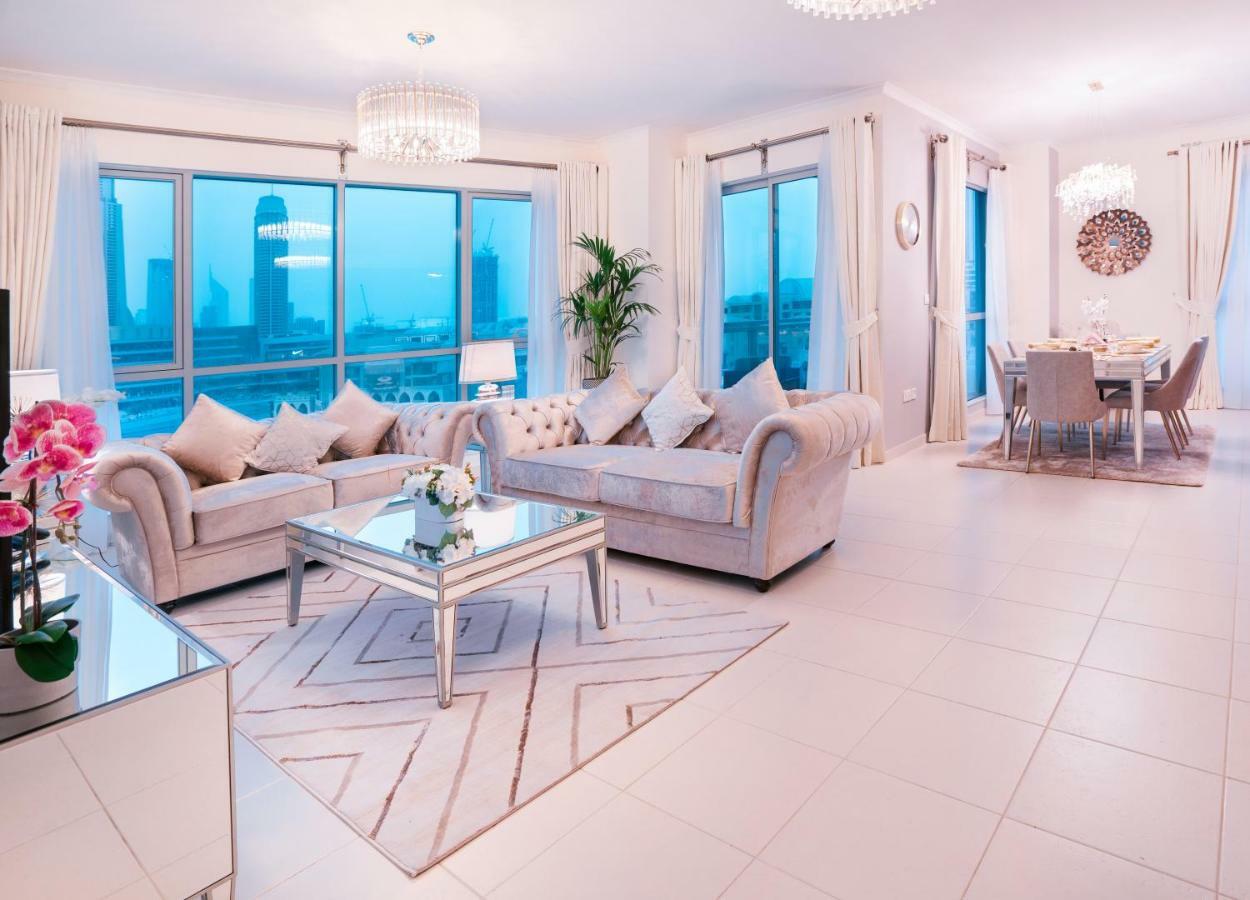 Elite Royal Apartment - Full Burj Khalifa & Fountain View - 2 Bedrooms And 1 Open Bedroom Without Partition Dubai Bagian luar foto